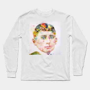 FRANZ KAFKA watercolor portrait .1 Long Sleeve T-Shirt